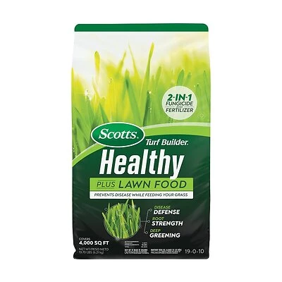 Scotts Turf Builder 26031 Healthy Plus Lawn Food, 13.7 Lb., 4,000 Sq. Ft.