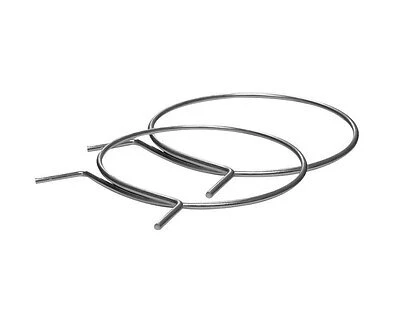 Dryer Duct Clamp, Spring Tension, 4 In., 2-Pk.