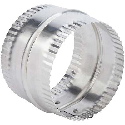 Lambro 244 Duct Connector, 4 in Union, Aluminum