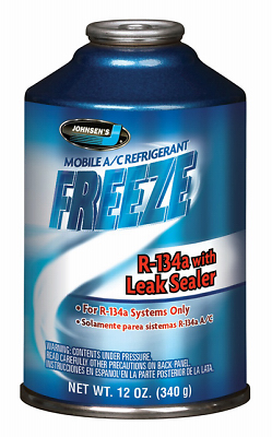 R134a Auto A/c Refrigerant With Leak Seal, 12 Ounce Canister