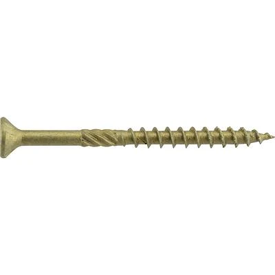 #9 X 3" Star Flat-head Exterior Wood Screw - 12 Lb. Pack