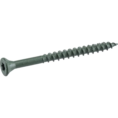 No. 10 X 4 In. L Green Star Flat Head Exterior Deck Screws 1 Lb