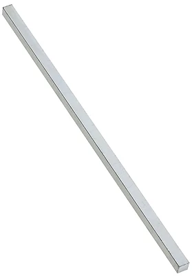 National Hardware N180-190 Square Key Stock, Zinc Plated Steel, 3/8 x 12 In.
