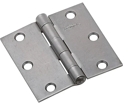 Tight Pin Hinge, Steel, 3 x 3 In.