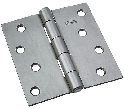 Tight Pin Hinge, Steel, 4 x 4 In.