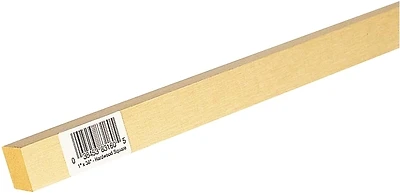 Waddell 8316UB Square Hardwood Dowel Rod, 1 In. X 36 In.