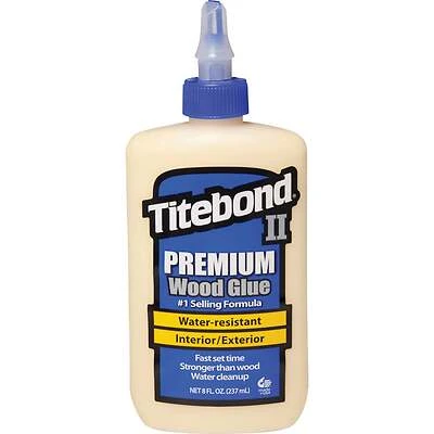 Ii 8 Oz. Premium Wood Glue - Water Resistant, Fda Approved, Sandable