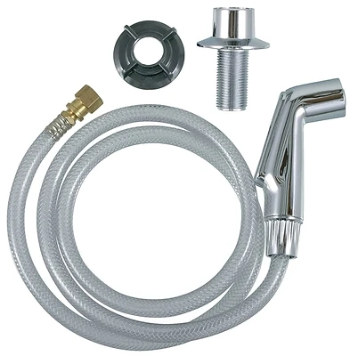 Danco 88814 Spray Hose and Head Assembly, Chrome, 48 In.