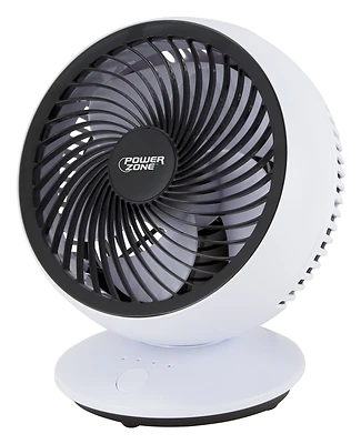 Qt-u608c 6 Inch Usb Oscillating Fan With 3-speed Motor And Adjustable Tilt