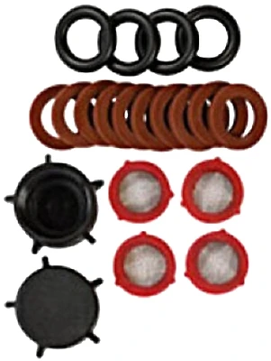Gilmour 801244-1001 Hose Cap Washer Kit, Rubber, 20-Piece Set