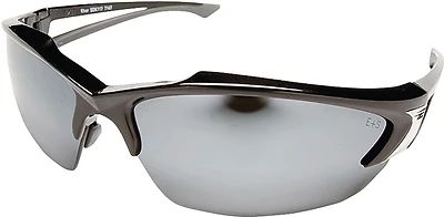 Khor Safety Glasses Black Frame Silver Mirror Lens Ansi Certified