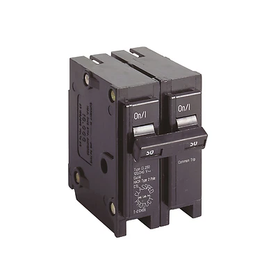 50 Amp Plug In 2-pole Circuit Breaker Cl250 For Electrical Safety