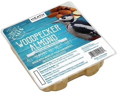 Ddc1-12 Premium Crafted Suet Cake, Woodpecker Almond, 11.75 Oz, 12 Pk