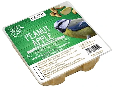 Ddc4-12 Peanut Apple Premium Crafted Suet Cake, 11.75 Oz, 12 Pk