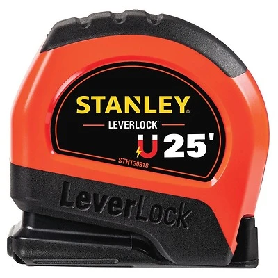 Stanley STHT30818S Hi Vis Tape Measure, Magnetic Tip, 25 Ft.