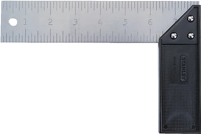 Stanley 46-502 Tri/Mitre Square, 8 In. Blade, Aluminum/Plastic