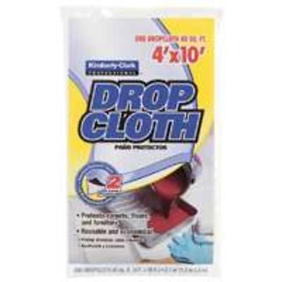 Scott 4' X 10' Hydroknit Fabric All-purpose Disposable Drop Cloth, Model 11659
