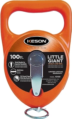 Giant 100 Ft. Chalk Reel With Durable Abs Case - Model G100