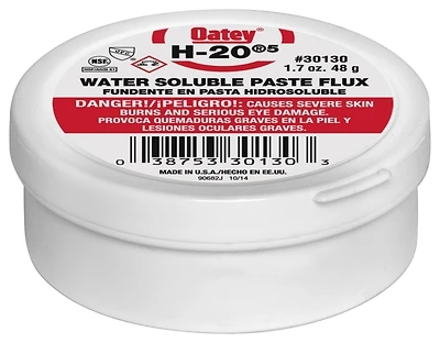 H-20 1.7 Oz Water Soluble Solder Paste Flux For Copper And Brass