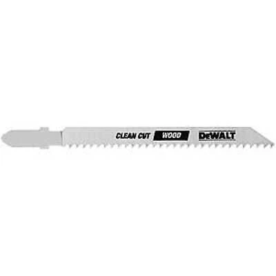 2-pack 4-in T-shank High-carbon Steel Jigsaw Blades, Model Dw3760h2