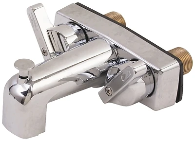 Bathtub Faucet Diverter Stem 3-3/8 In. Chrome Finish 2 Pk, Model P-671b