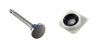 US Hardware P-068C Pop-Up Assembly, Plastic/Steel, Chrome