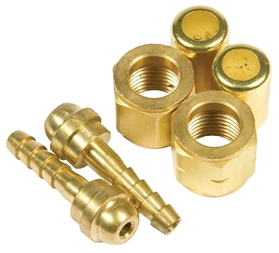 Forney 1/4 Inch Oxygen/acetylene Hose Repair Kit With 6 Pieces