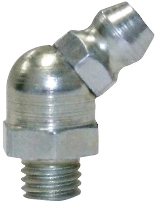 45 Degree Grease Fittings 10 Pk, 1/4" X 28, Model 11105