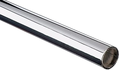 Heavy-duty Chrome Closet Rod 96 Inch X 1-5/16 Inch Outer Diameter