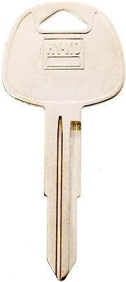 Hy-Ko 11010HY14 Automotive Key Blank, Hyundai, Brass Nickel