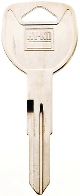 Hy-Ko 11010HD103 Automotive Key Blank, Brass Nickel, Honda Vehicles