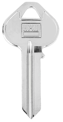 Hy-Ko 11010RU52 Key Blank, Nickel-Plated Brass, Corbin/Russwin RU52