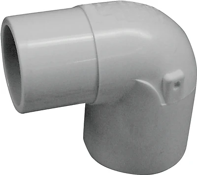 1/2-inch Diameter 90-degree Pvc Schedule 40 Elbow Fitting