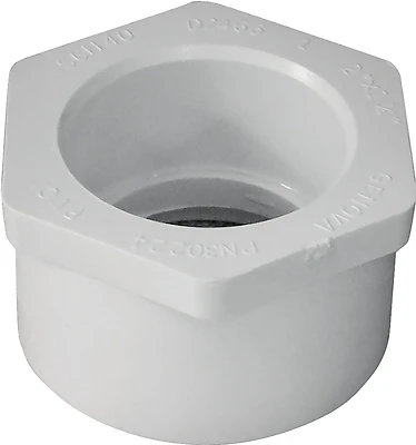 2-in X 1-1/4-in Pvc Schedule 40 Bushing For Pipe Fittings