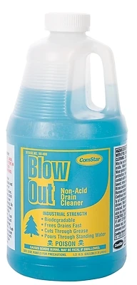 Non-acid Drain Opener 1/2 Gallon - Powerful Liquid Drain Cleaner