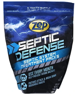 Septi-pak 6-pack 2-oz Concentrated Septic System Treatment, Model Zstp6
