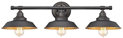 Iron Hill 3-light Oil Rubbed Bronze Wall Sconce Fixture