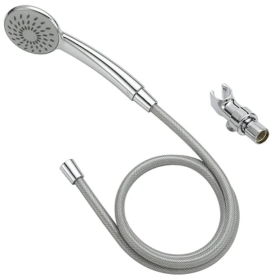 Handheld Shower Head With 60 In Hose And Chrome Finish
