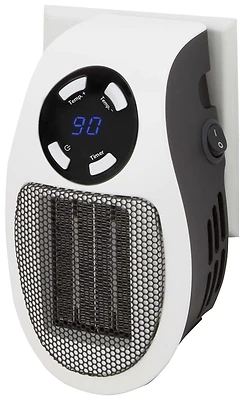 PowerZone MH-04 Ceramic Heater, 350W, 2-Heat, Wall Outlet