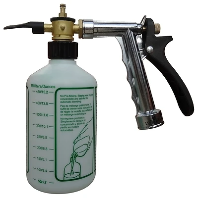 Gm244 Hose Sprayer With 15 Oz Cup, Zinc Alloy Construction