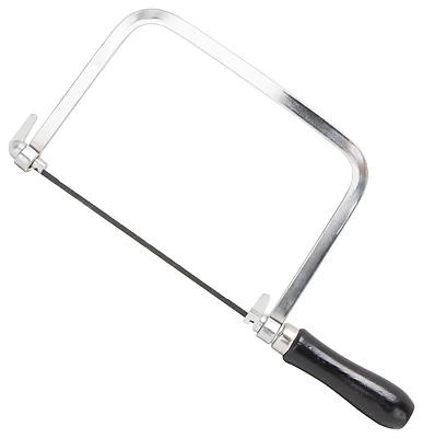 Coping Saw With Steel Frame And 6 Inch Carbon Steel Blade