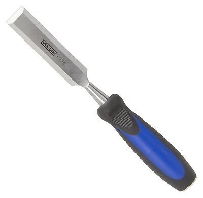 1 Inch Wood Chisel With Cushioned Handle And Vanadium Chrome Blade