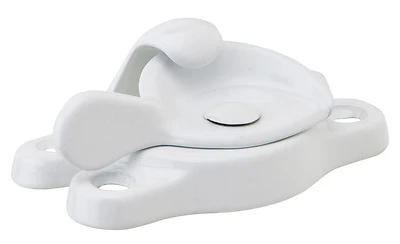 Sp07a-w White Aluminum Window Lock 1 Pk, 2.57 In Length, 15/16 X 2-9/16 In