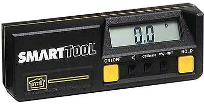 M-d Smarttool 8.60 In. Angle Sensor Level With Digital Display And Carry Case