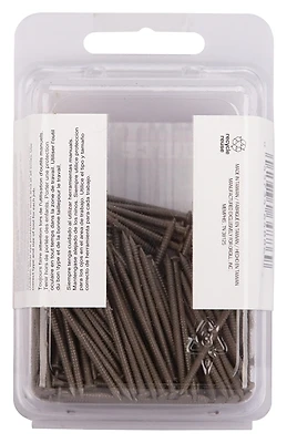ProSource Panel Nails, 1-5/8 In, Dark Oak, 15D, 6 Oz