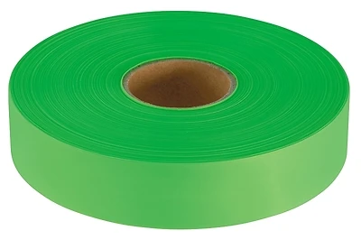 1 In. X 600 Ft. Lime Green Flagging Tape - Model 77-061 By Empire