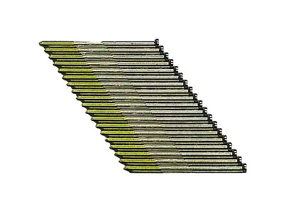 2 In. 15 Gauge 33 Degree Electro Galvanized Angled Finish Nails 4000 Pk