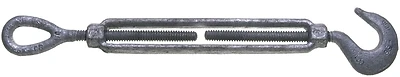 Galvanized Steel Turnbuckle 3/8 In. X 6 In. 1000 Lb. Capacity