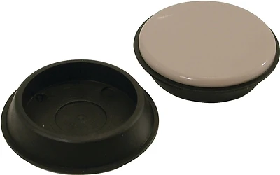 Shepherd 9221 Furniture Cups, Polyethylene, 1-3/4 In., 4-Pack
