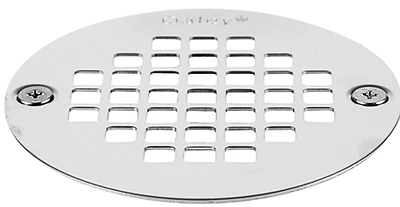 3-3/8 In. Polished Chrome Stainless Steel Shower Drain Strainer Model 42358